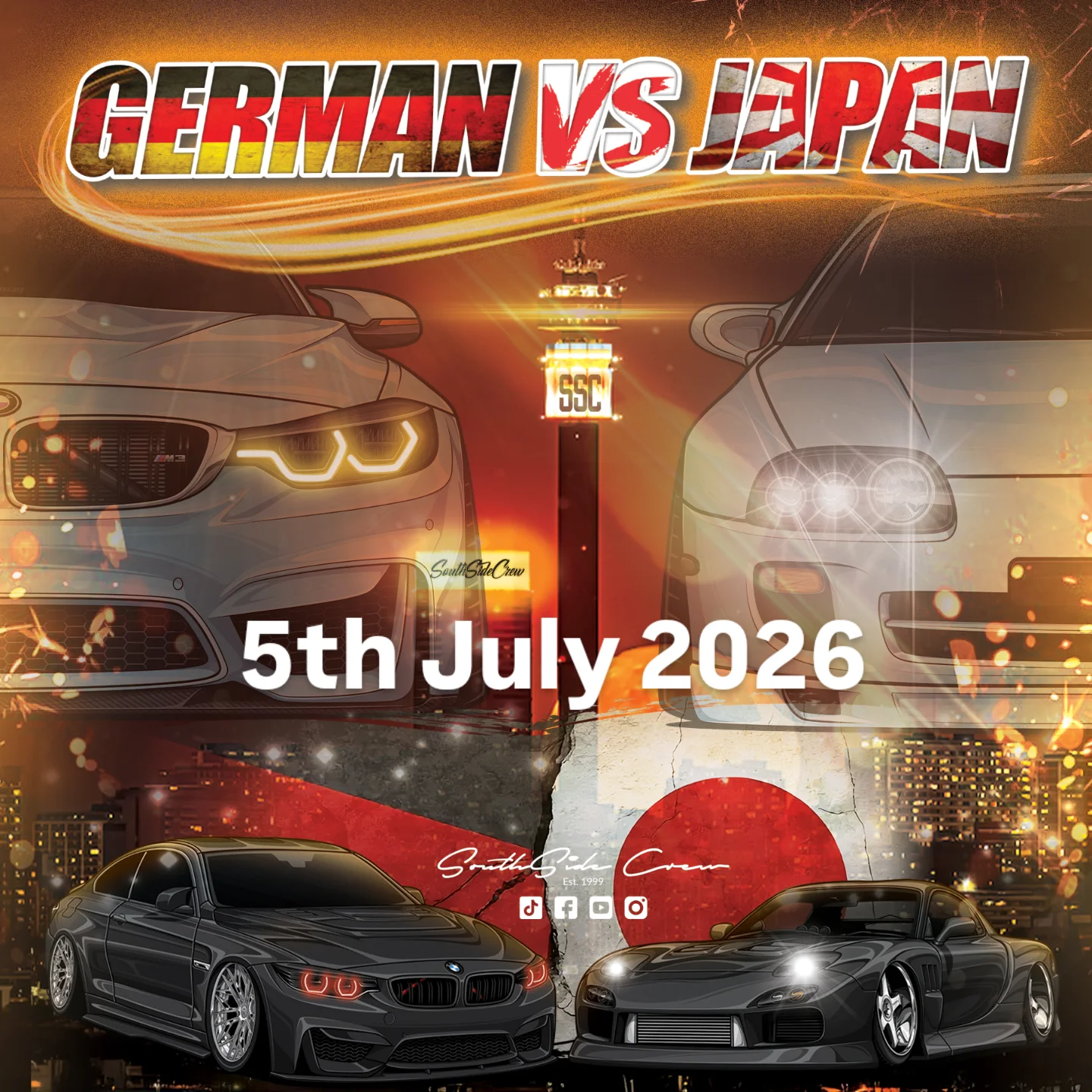 German vs Japan Flyer